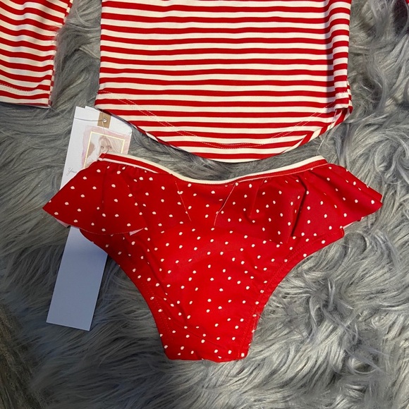 Jessica Simpson 2pc set bathing suit - Picture 6 of 8